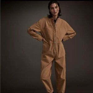 Everlane canvas organic cotton coveralls